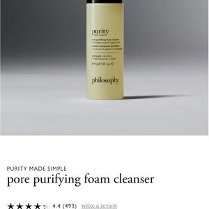 Philosophy Purity Made Simple Foam Cleanser - Cream